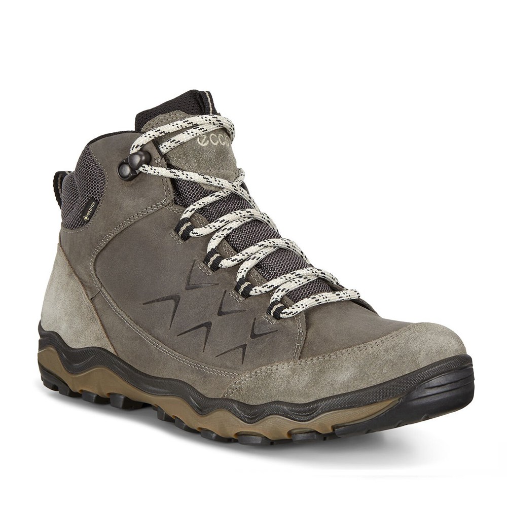 ECCO Womens Boots Dark Grey - Ulterra Mid Gtx - RTY-549867